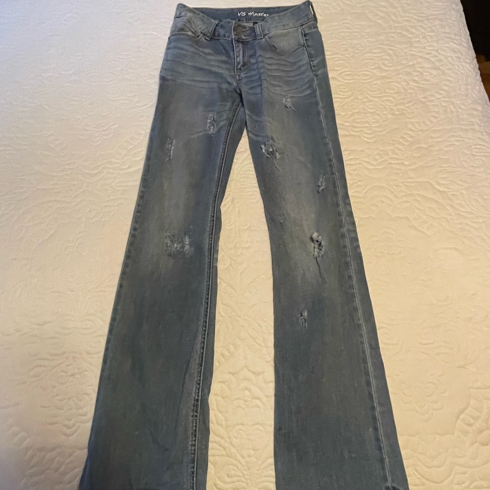 Victoria’s Secret Hipster Distressed Bootcut Jean